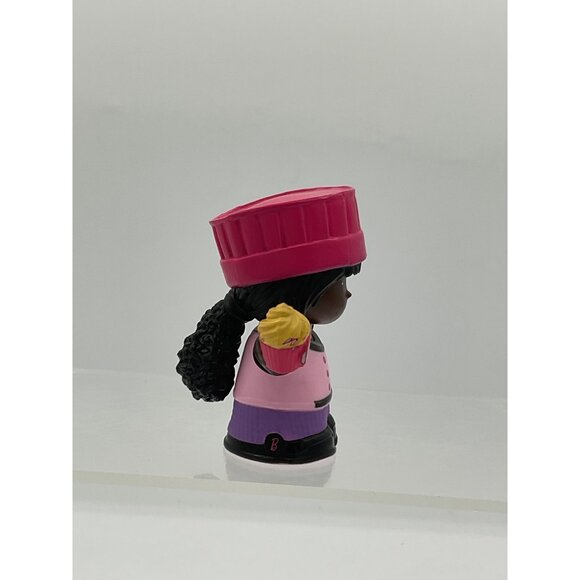 Fisher Price Little People Barbie You Can Be Anything African American Chef 2022 - Picture 2 of 6